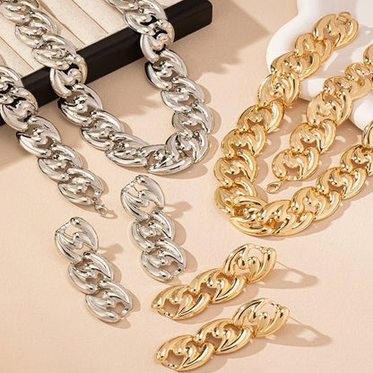Geometric Jewelry Set