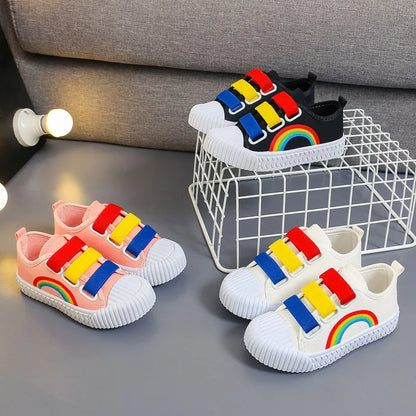 Rainbow Canvas Sneakers