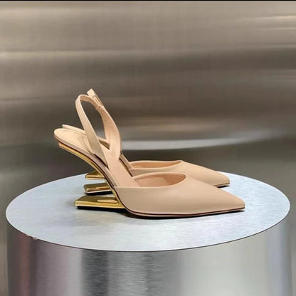 Pointed PU Pumps