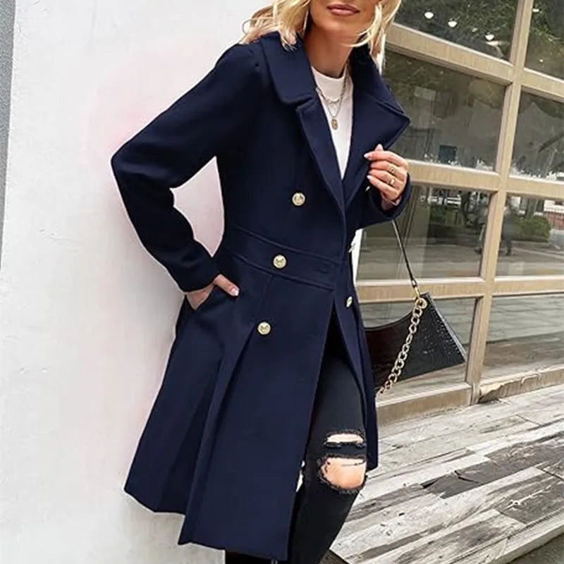 Double-Breasted Trench Coat