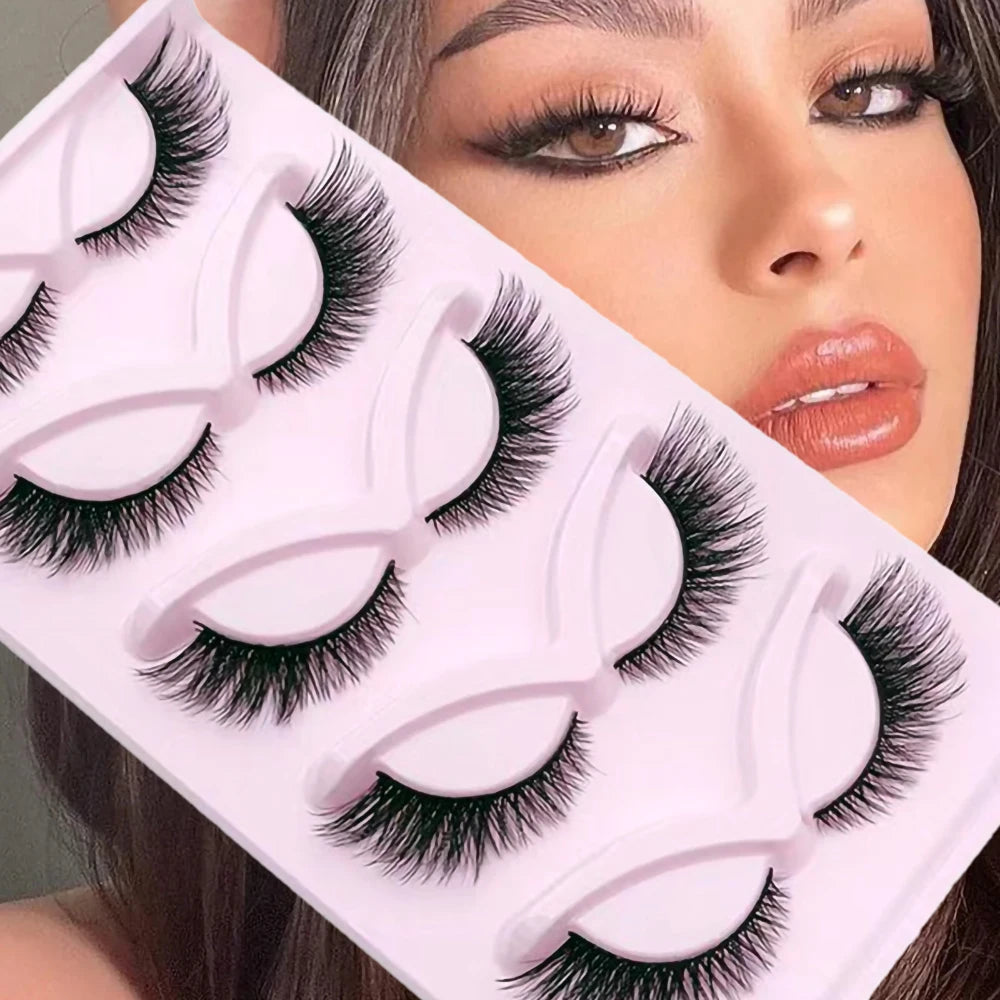 Winged Strip False Eyelashes