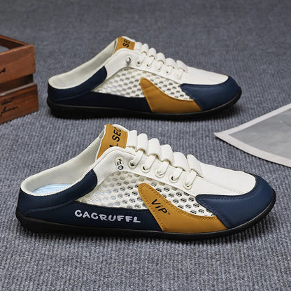 Summer Style Closed-Toe Half-Slip Loafers