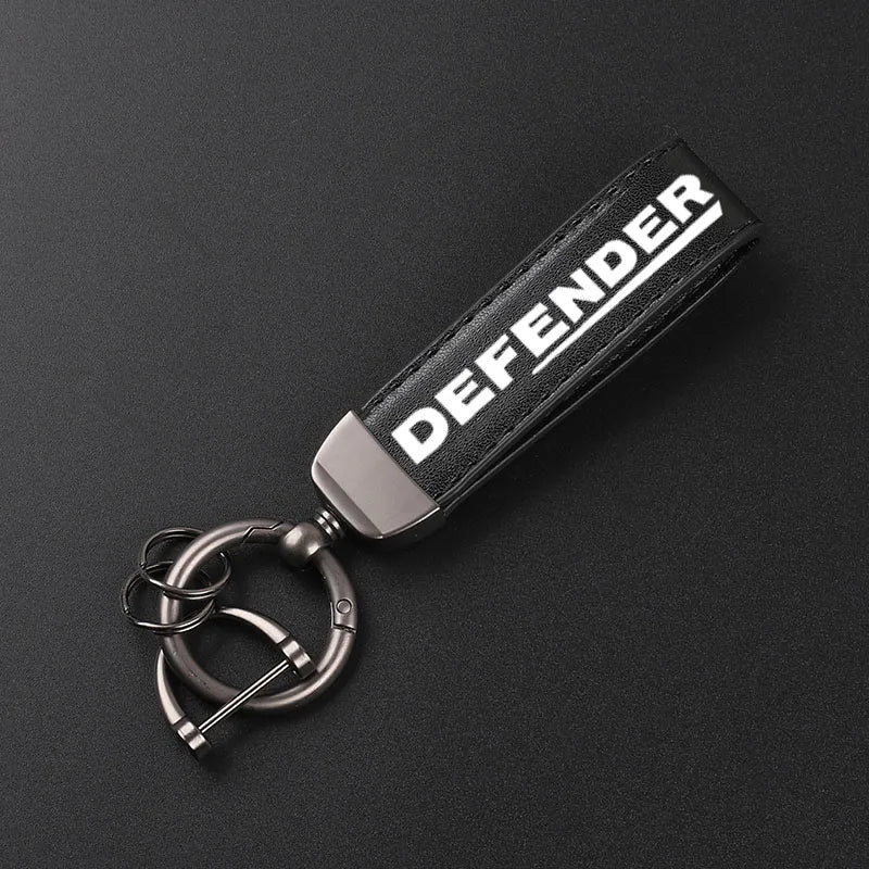Genuine Leather Keychain Car Key