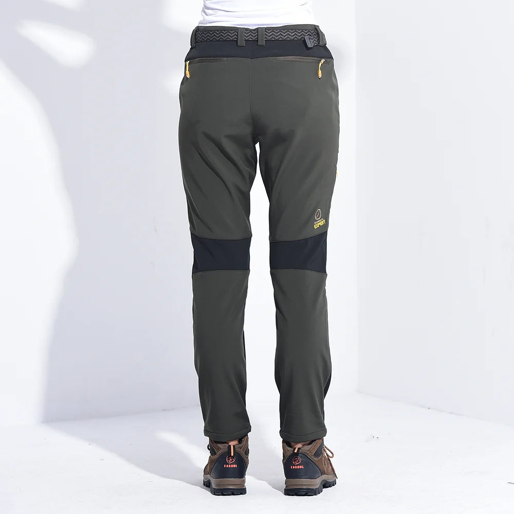 Fleece-Lined Waterproof Winter Pants
