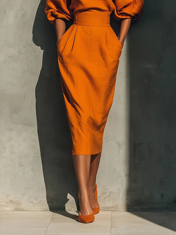 Pocket A-Line Dress