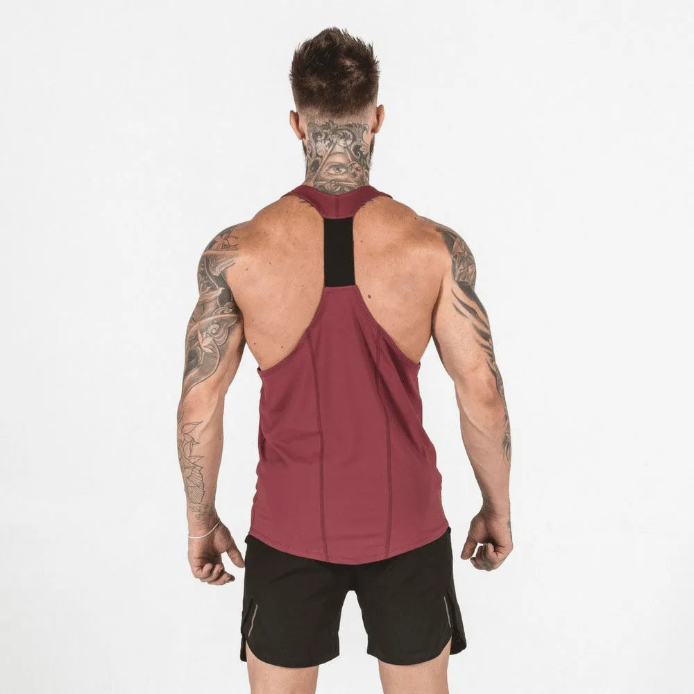 Men’s Gym Stringer Tank Top
