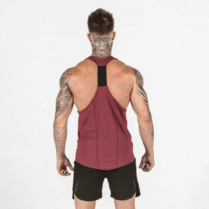 Men’s Gym Stringer Tank Top