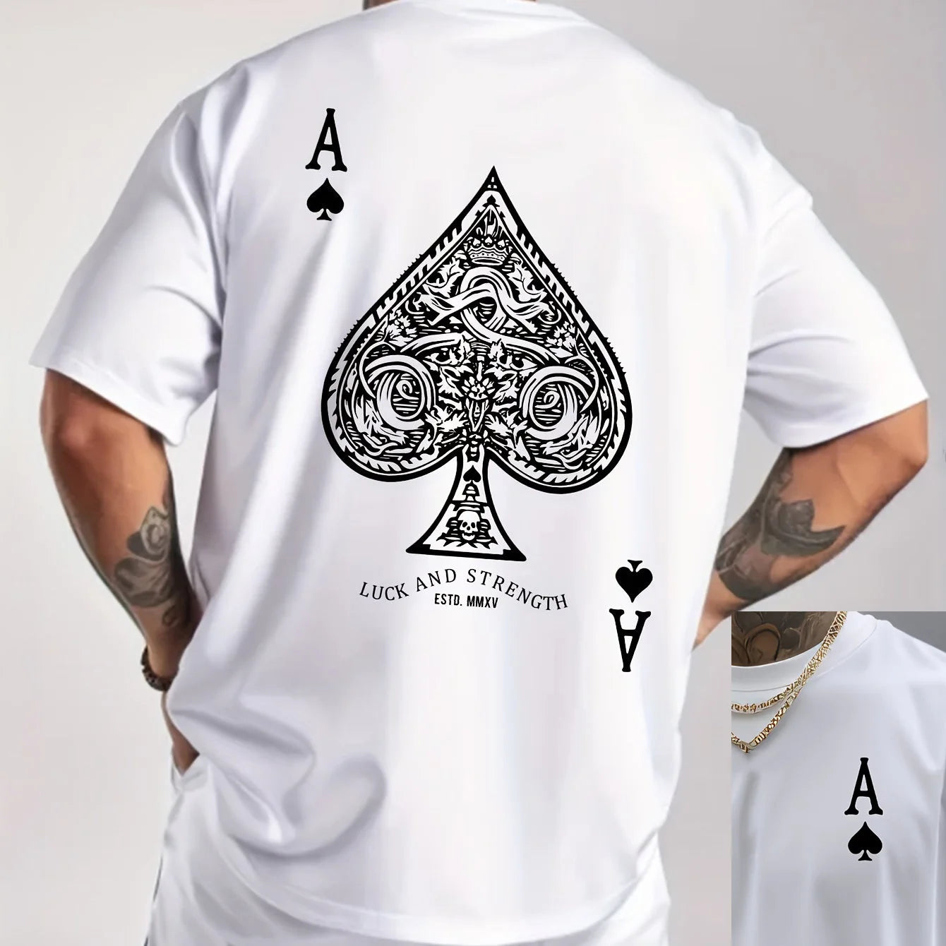 Breathable Cotton Casual Tee