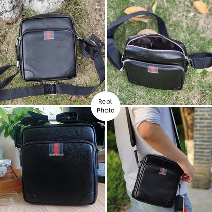 Leather Messenger Bag