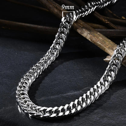 High Stainless Round Cuban Chain Daily