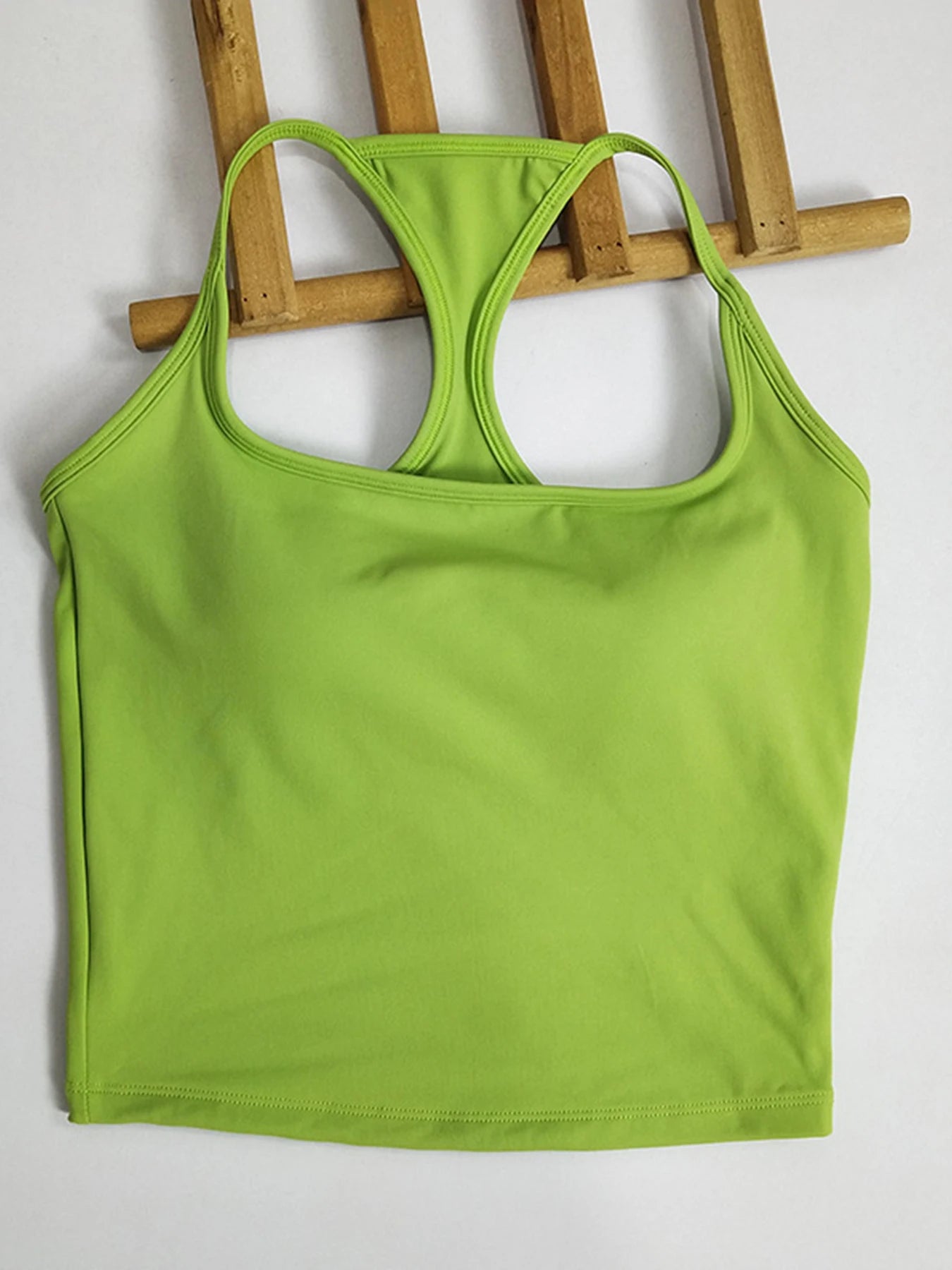 Thin-Strap Backless Yoga Tank