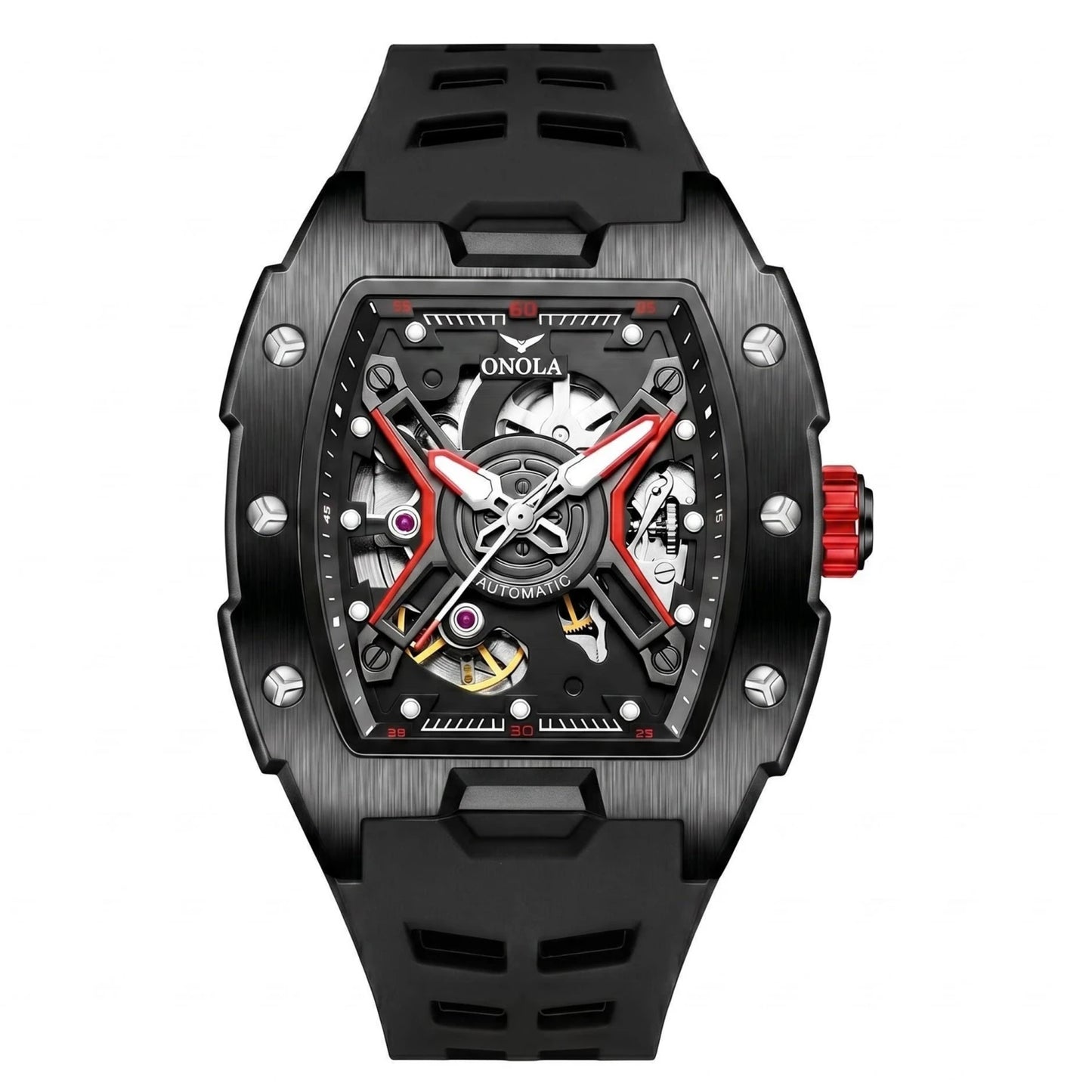Onola Hollow Silicone Watch