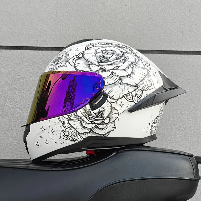 LVS Dual-Lens Full-Face Helmet