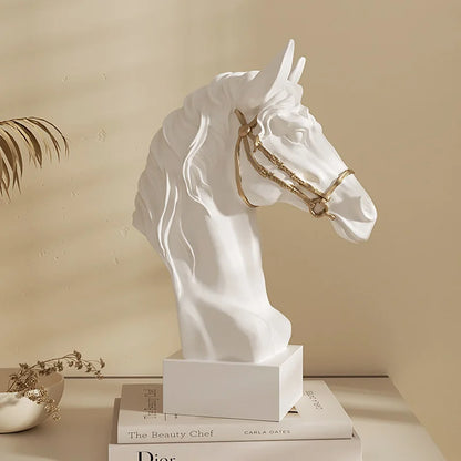Horse Head Sculpture