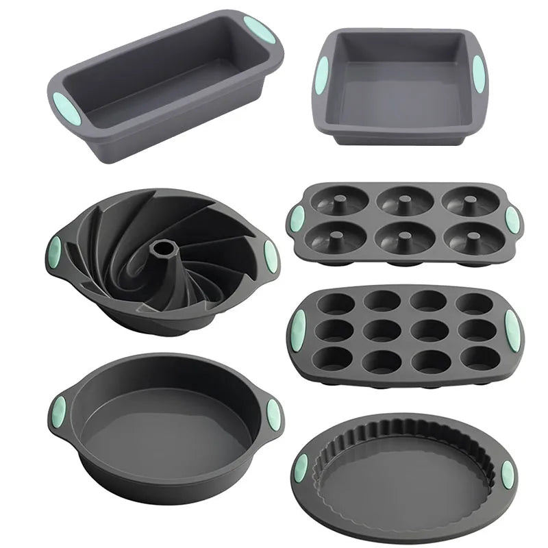 Silicone Pan Set Bread Muffin