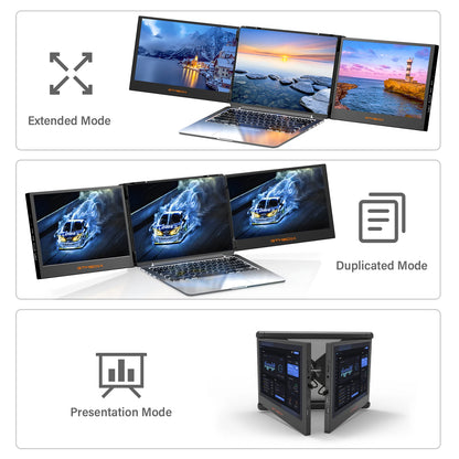 11.6 Inch Portable Laptop Extender Screen