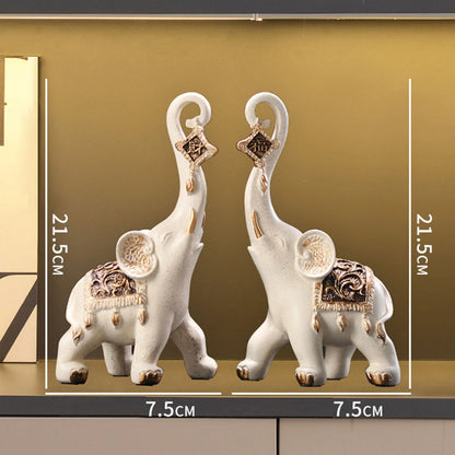 Elephant Sculpture Home Decor