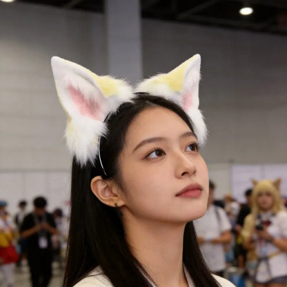 Plush Fox Ears Headband