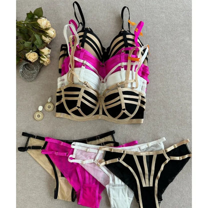 Striped Plunge Set