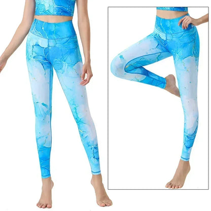 Cloud Hide Floral Push-Up Leggings