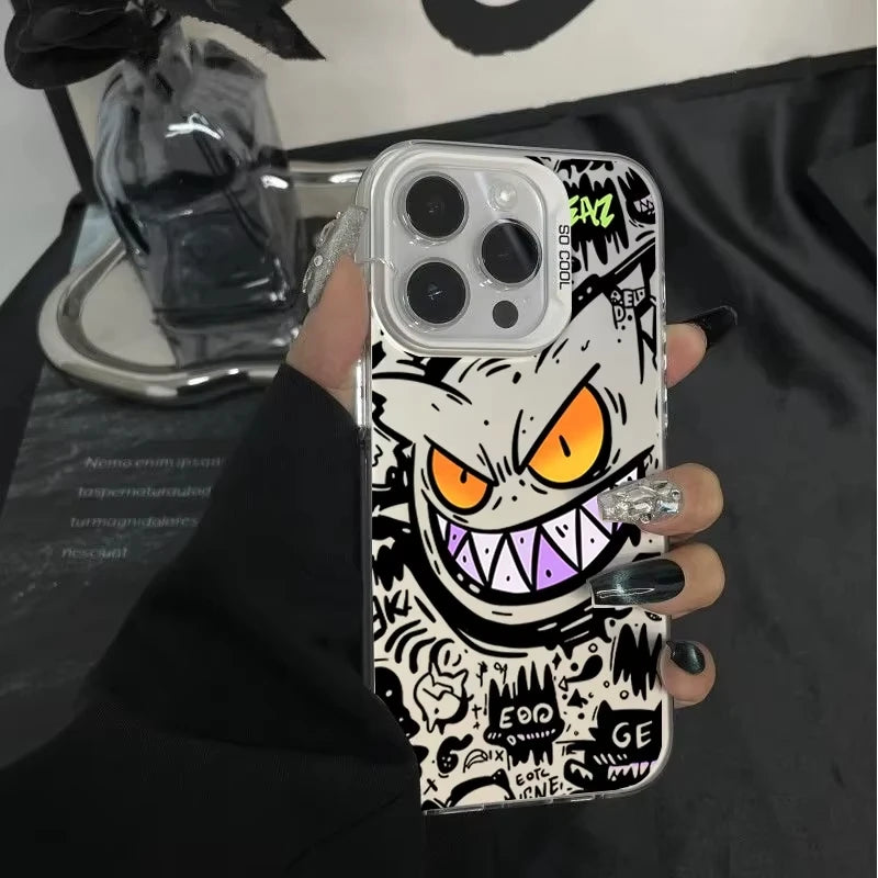 Pokémon Gengar Frosted Case for iPhone 17 Air | 17 Pro Max | 16 Pro Max | 16 Pro | 15 Pro Max | 15 Pro | 14 Plus | 14 Pro | 13 Pro | 12 Mini | 11 Pro Max