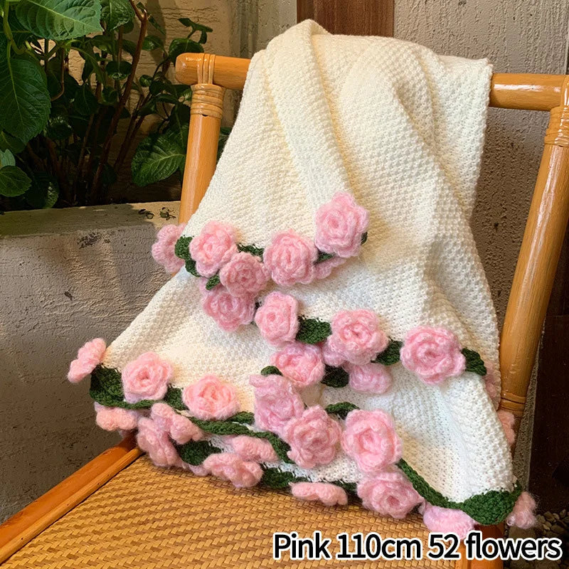 Crochet Flower Blanket