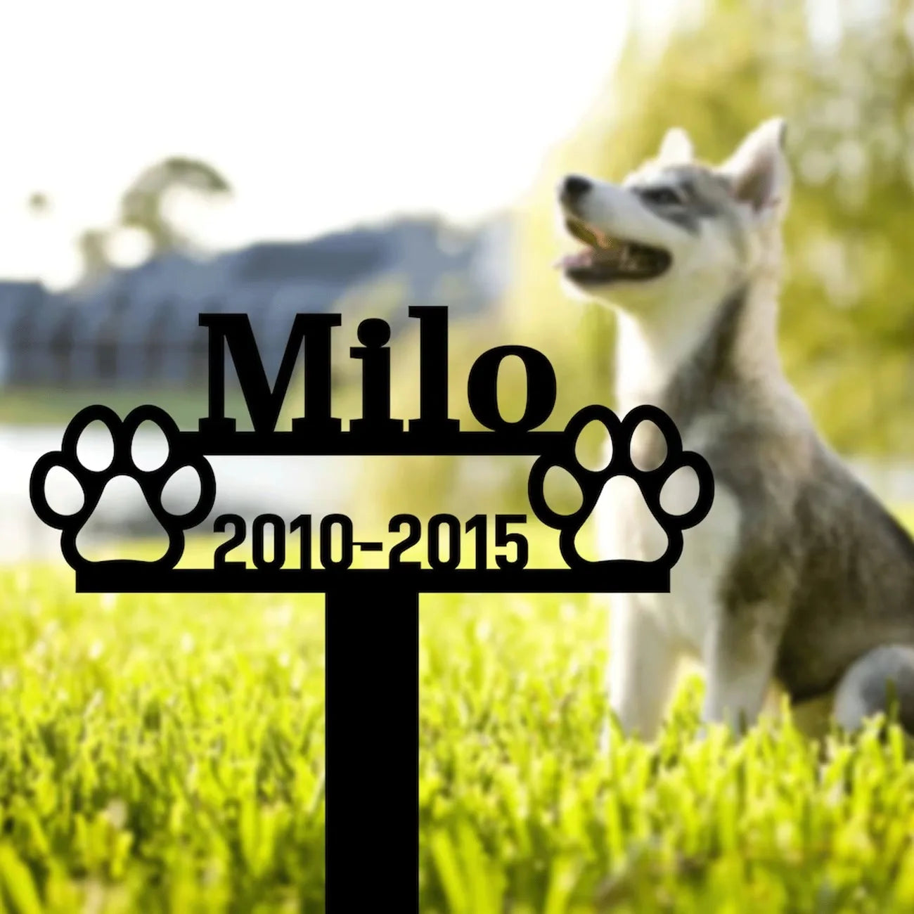 Personalized Metal Pet Keepsake