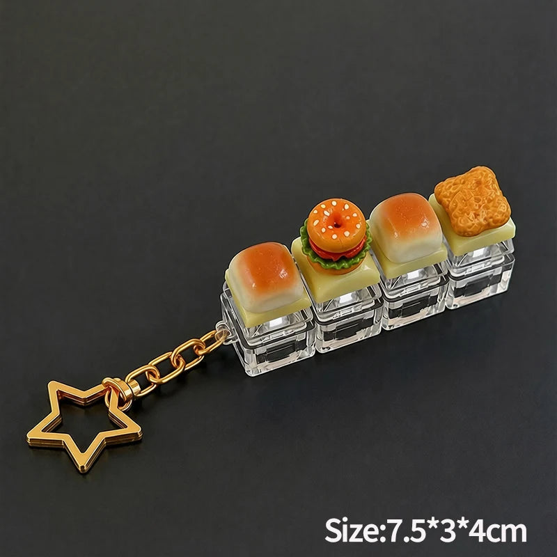 Key Cap Clicker Keychain Party
