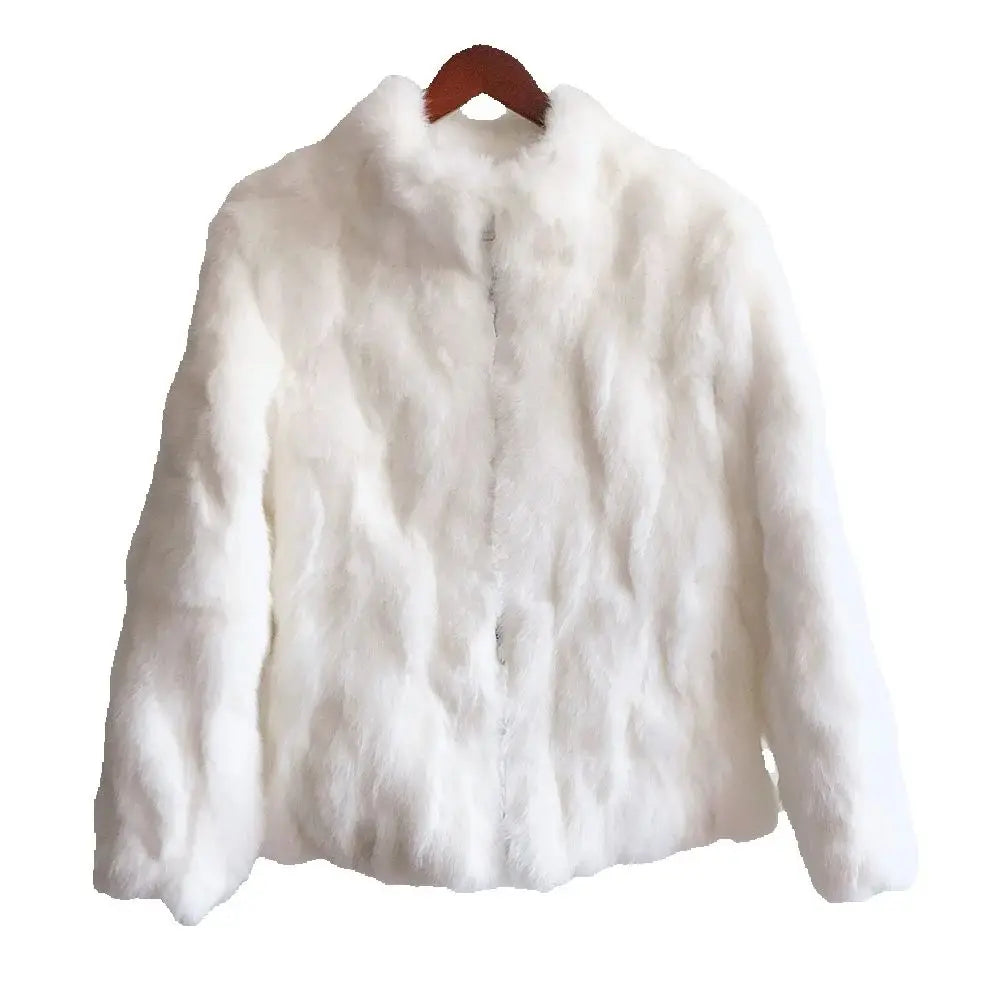 Rabbit Fur Bolero Jacket