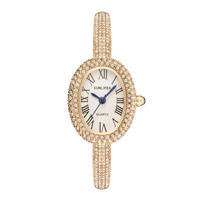 Oval Roman Watch