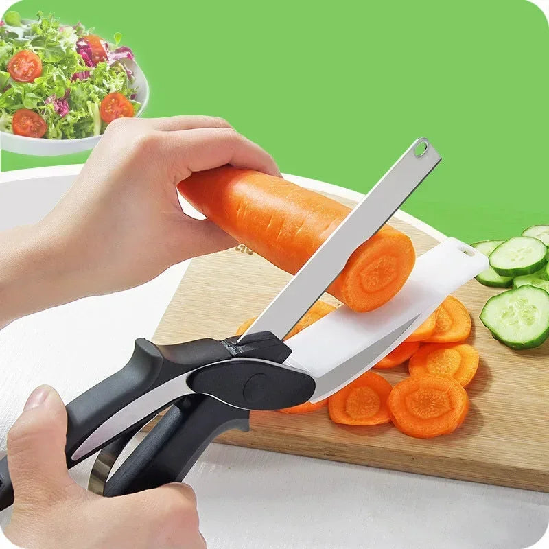 Smart 2-in-1 Vegetable Scissors