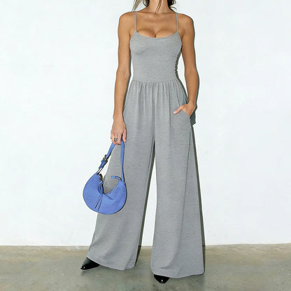 Sequin Flare Jumpsuit