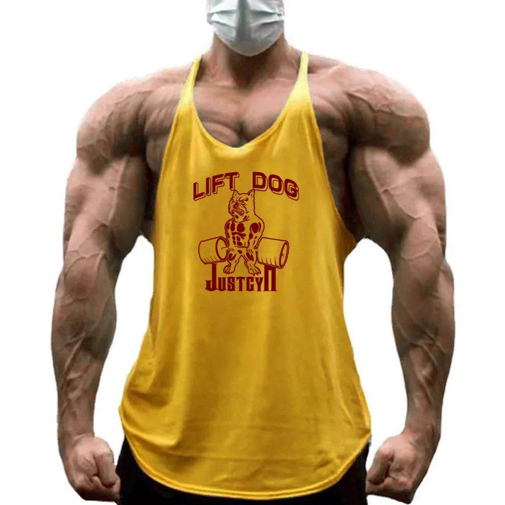 Cotton Stringer Tank Tops Low