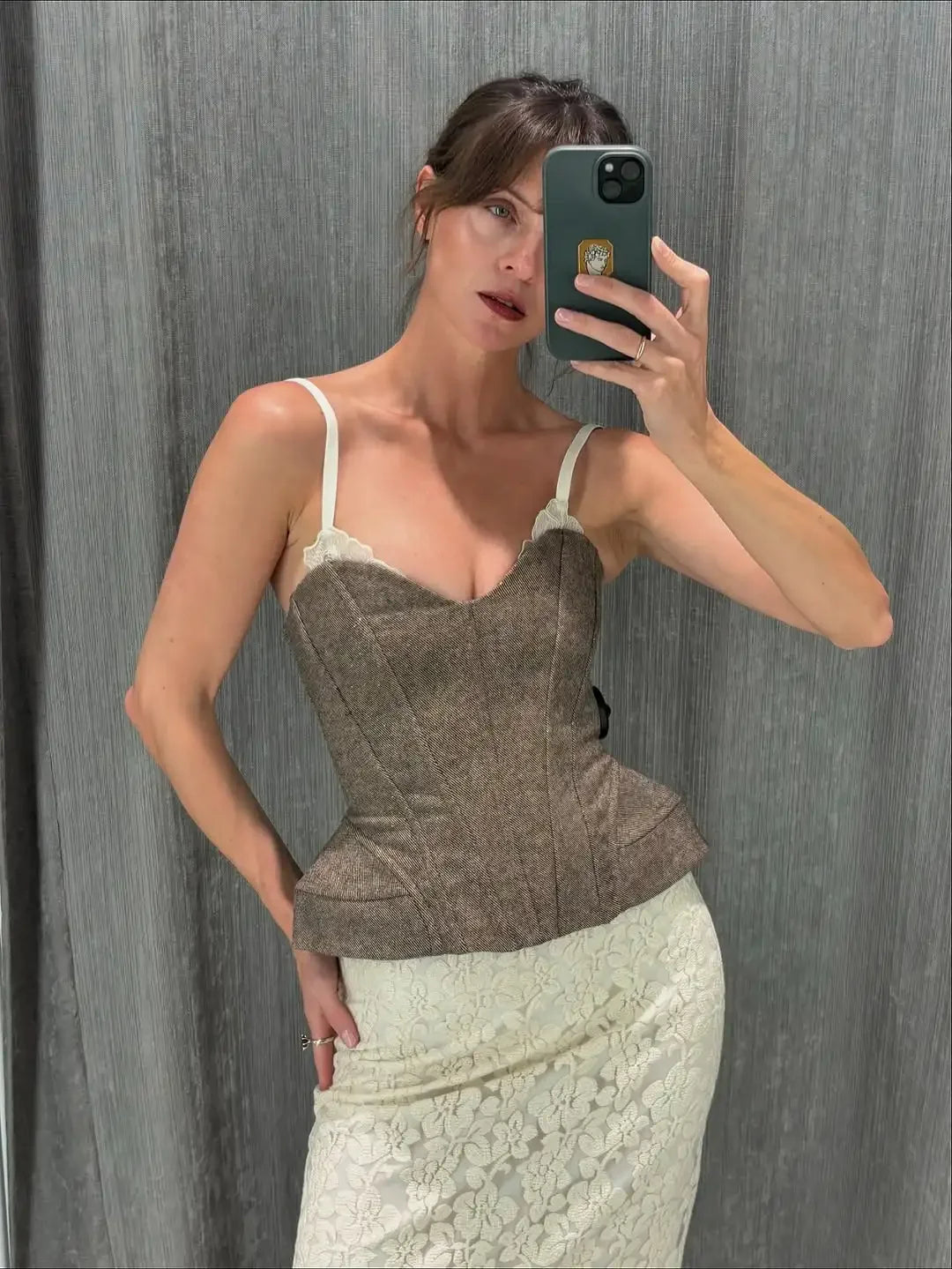Lace Sling Top