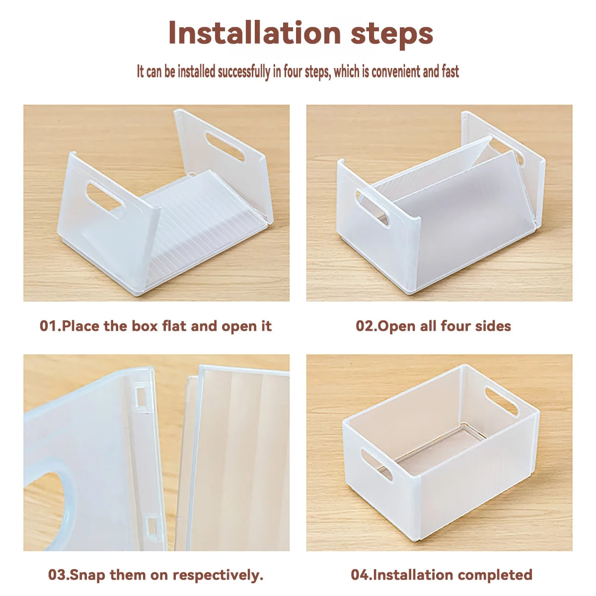 Plastic Modern Style Storage Organization