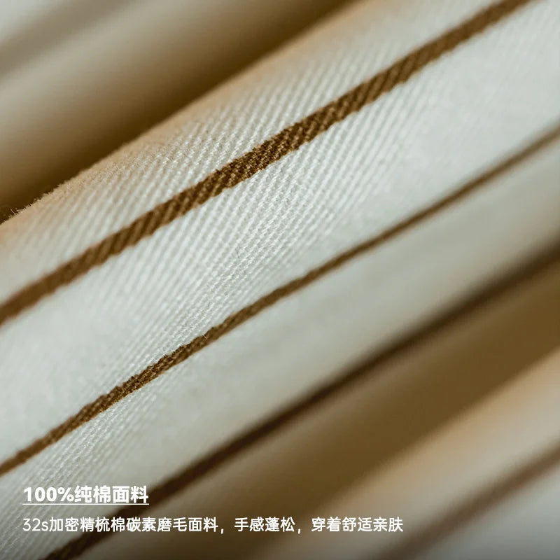 Striped Cotton Casual Shirt