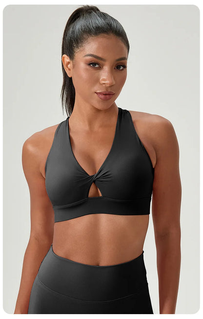 Yoga bra detachable padding quick-drying