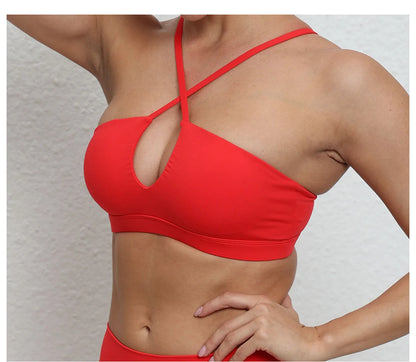 Cross-Back Fast-Drying Yoga Tank