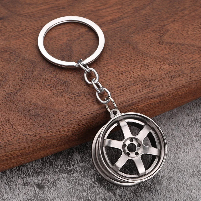 Creative Gear Head Keychain Speed