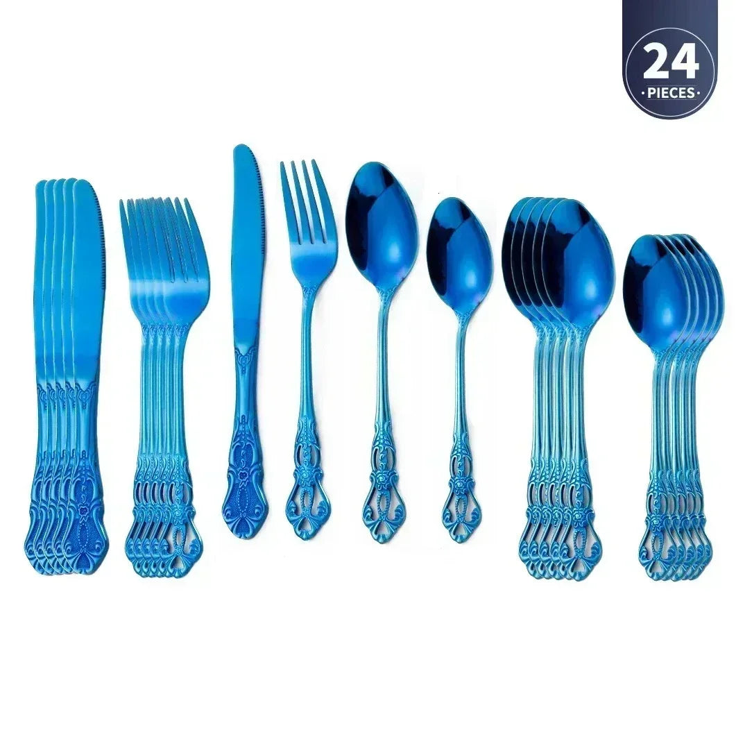 Luxury Gold Cutlery Set