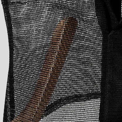 INCERUN Mesh Patchwork Tank Top