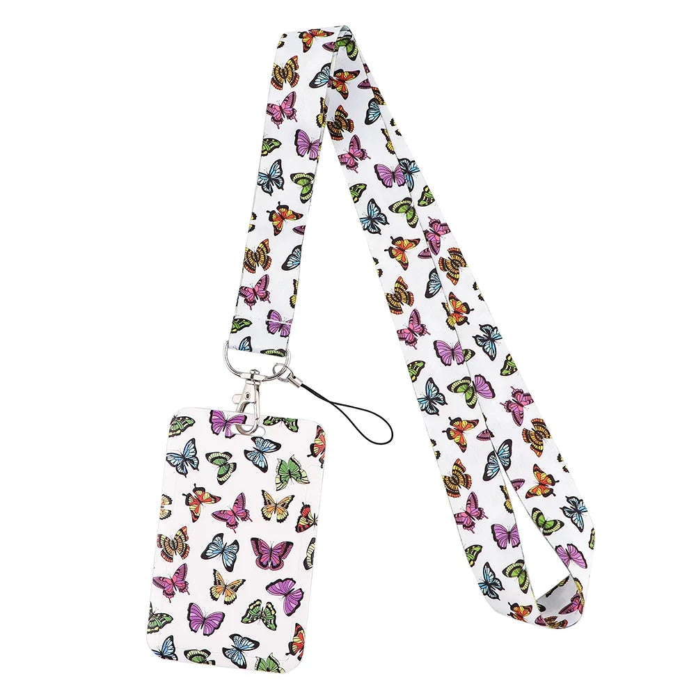 Sakura Cherry Blossoms Flower lanyard