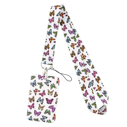 Sakura Cherry Blossoms Flower lanyard