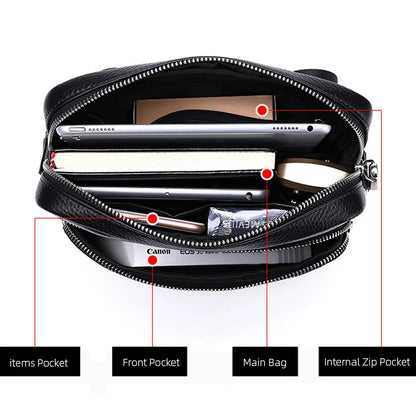 Leather Messenger Bag