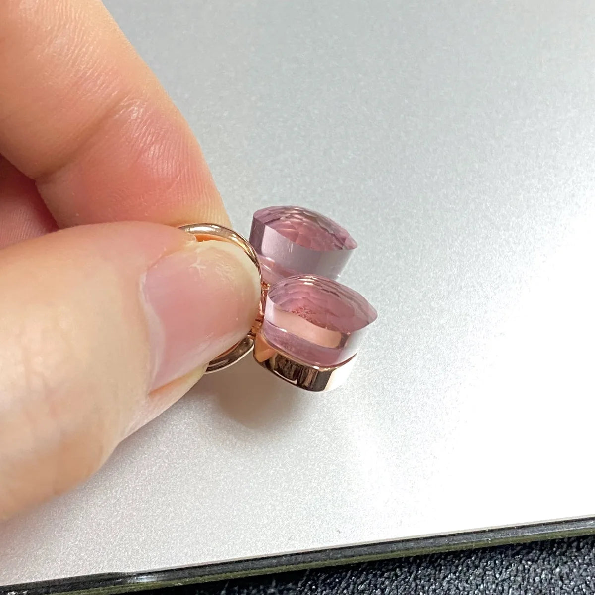 Square Crystal Earrings