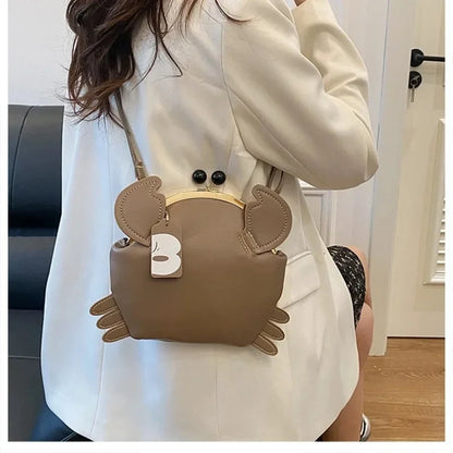 PU Chain Strap Shoulder Bag