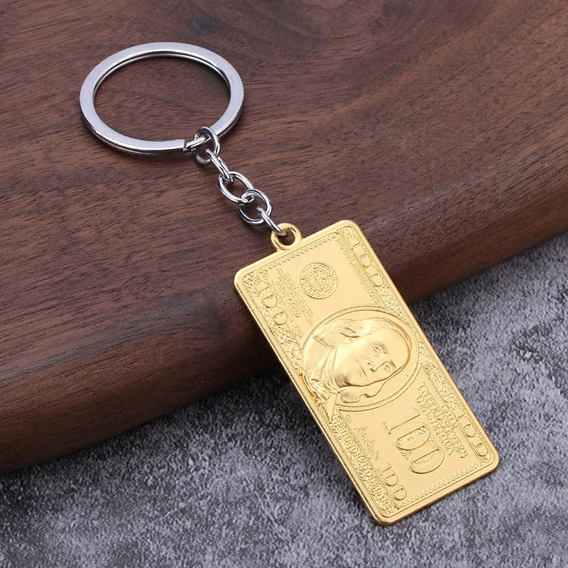Cute Vintage Dollar Model Keychain