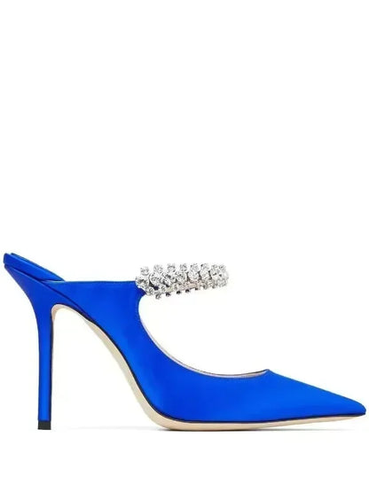 Pointed Toe Mule Heels
