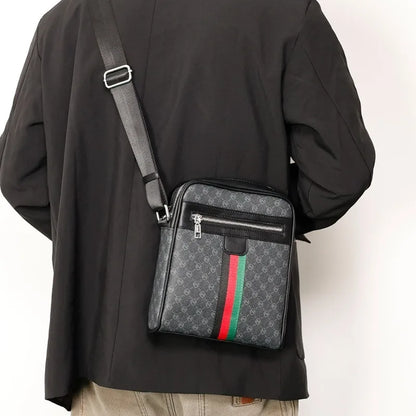 Square PU Leather Crossbody Bag
