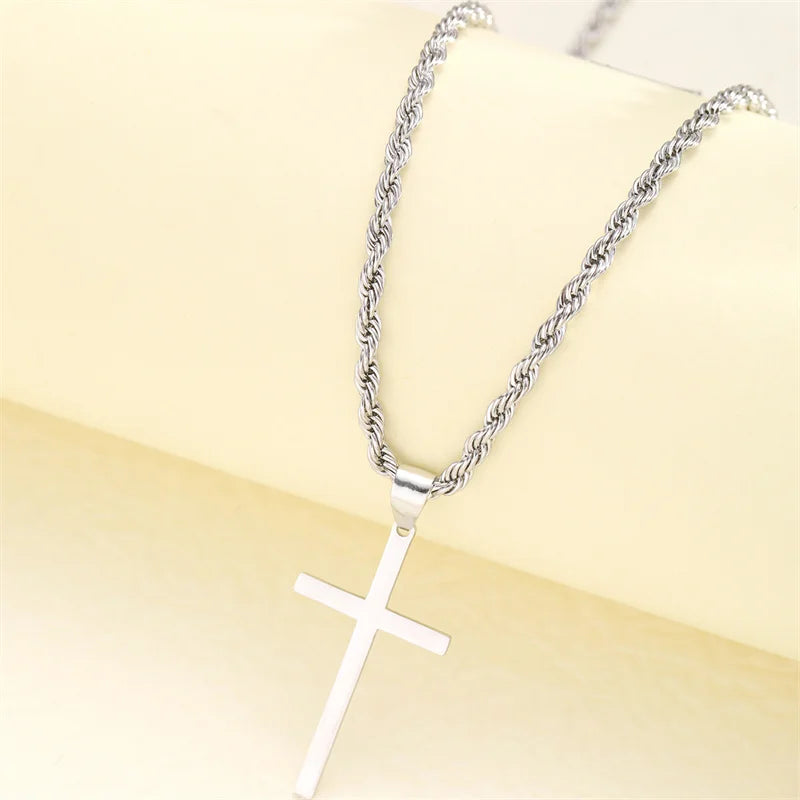Metal Cross Stainless Pendant Party